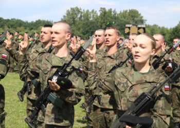 Przysięga wojskowa ochotników Legii Akademickiej w Czerwieńsku [DUŻO ZDJĘĆ]