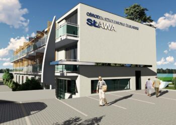 Nowoczesne centrum dla miłośników żeglarstwa. W Sławie budują Ośrodek Szkoleniowo – Żeglarski