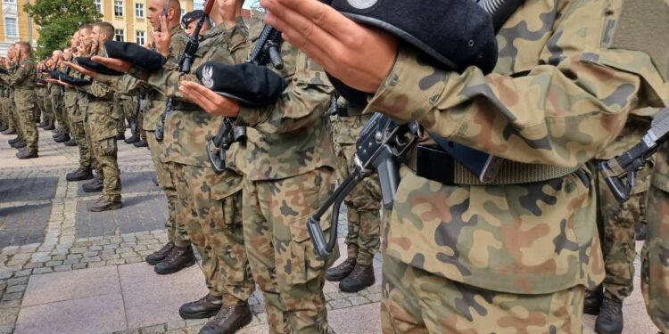 Żołnierze już po przysiędze