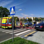 Potrącenie przy Rondzie Gdańskim na Walczaka