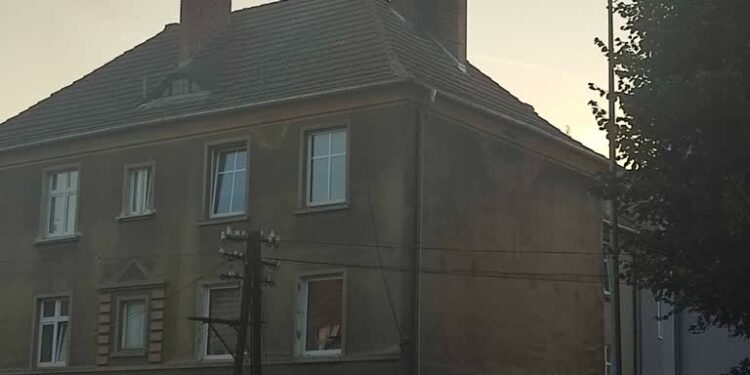 Akcja strażaków na Wyszyńskiego