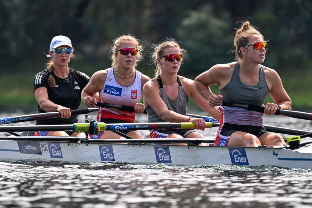 Olga Michałkiewicz, Zuzanna Lesner, Weronika Kaźmierczak i Joanna Dittmann (fot. Julia Kowacic/PZTW)