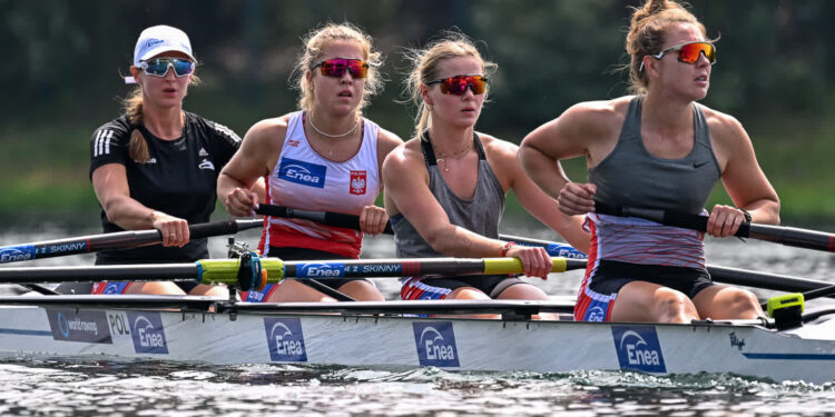 Olga Michałkiewicz, Zuzanna Lesner, Weronika Kaźmierczak i Joanna Dittmann (fot. Julia Kowacic/PZTW)