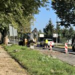 Wznowione prace na budowie ronda na skrzyzówaniu Słowiańskiej i Fredry