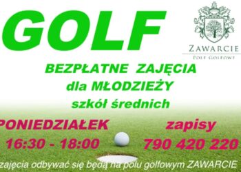 Pole golfowe zaprasza uczniów na zajęcia