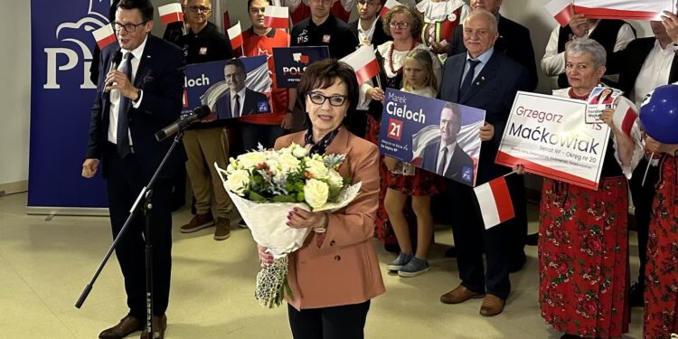 Marszałek Sejmu Elżbieta Witek spotkała się z mieszkańcami Lubuskiego