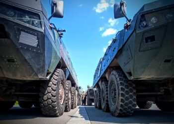 Żołnierze z Międzyrzecza na ćwiczeniu Borsuk