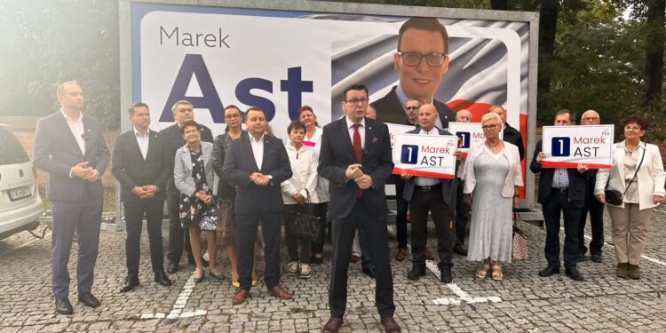 Konferencja kandydatów Prawa i Sprawiedliwości we Wschowie