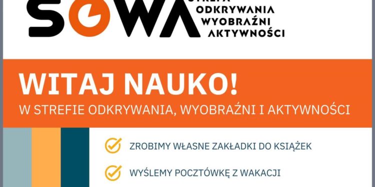 SOWA Witnica zaprasza na „Witaj Nauko!”