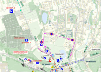 Organizacja ruchu przy cmentarzu