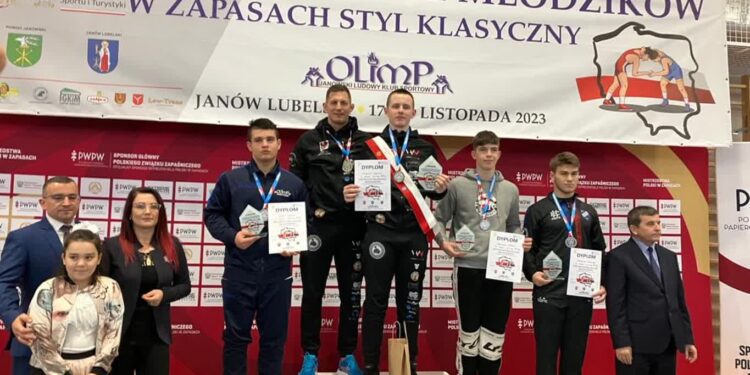 Lubuscy zapaśnicy z medalami mistrzostw Polski