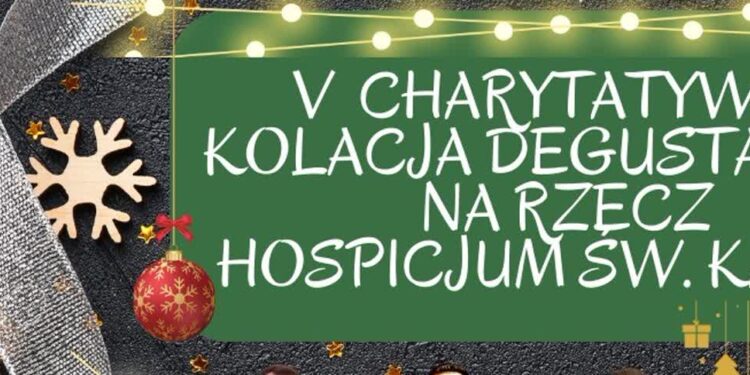 Są jeszcze miejsca na kolacji charytatywnej