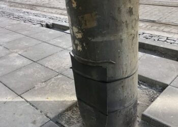 Nowa ulica, stare oświetlenie