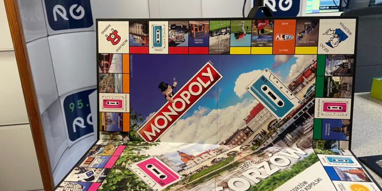 Rzuć kostką i graj w Monopoly Gorzów