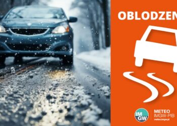 Ostrzeżenie przed oblodzeniem dla północnej części regionu