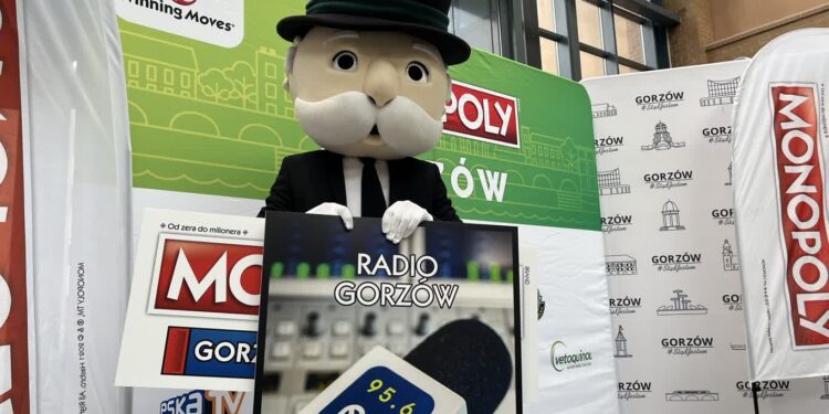 Gorzowianie zagrali w Monopoly Gorzów!