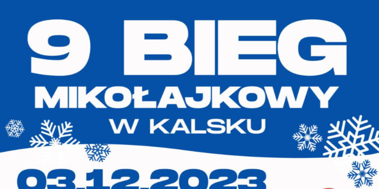 Już niedługo 9. Bieg Mikołajkowy w Kalsku!