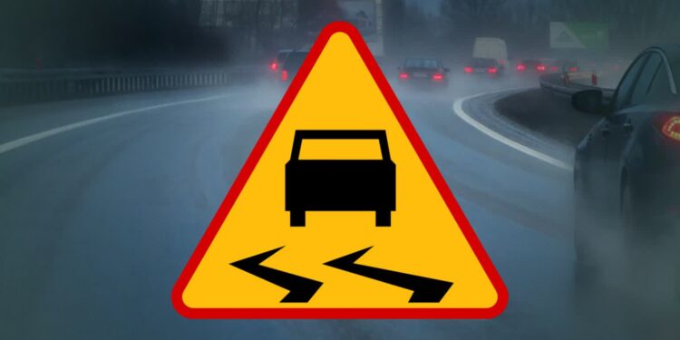 Ostrzeżenie przed marznącymi opadami