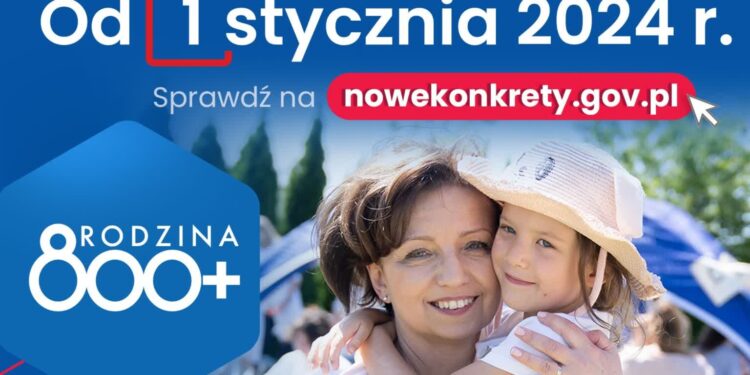 2 stycznia ZUS zrealizuje pierwsze przelewy „800 plus”