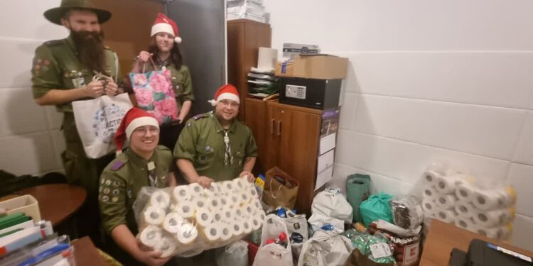 Harcerskie dary dla podopiecznych Domu Brata Alberta
