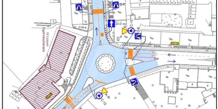 Od niedzieli pojedziemy przez rondo przy IV LO