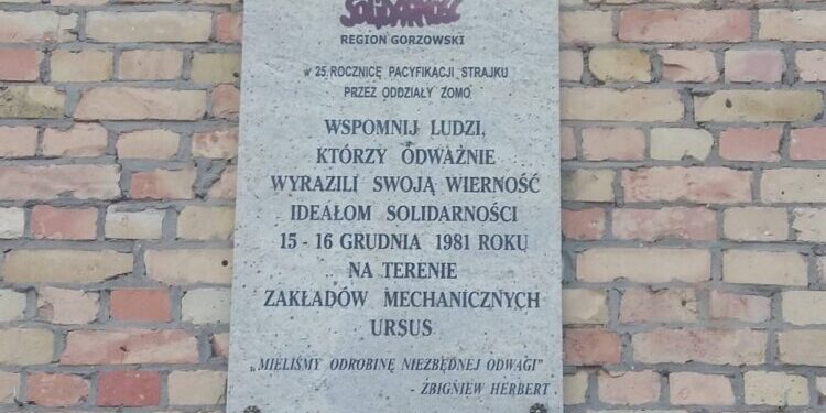 Rocznica pacyfikacji strajku w „Ursusie”