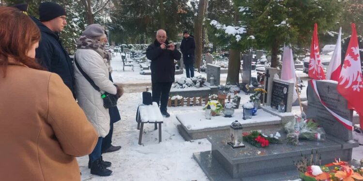 Odnowiony nagrobek Powstańca Wielkopolskiego na gorzowskim cmentarzu