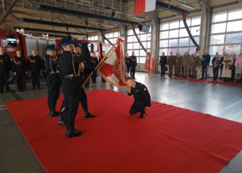 W Żaganiu pożegnano komendanta strażaków