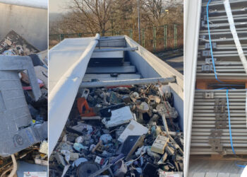 Blisko 18 ton nielegalnych elektroodpadów wróciło do Holandii