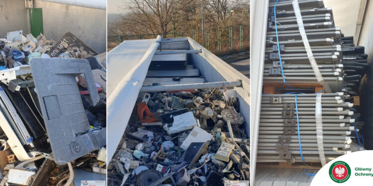 Blisko 18 ton nielegalnych elektroodpadów wróciło do Holandii