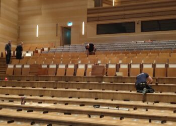 Nowe fotele w filharmonii