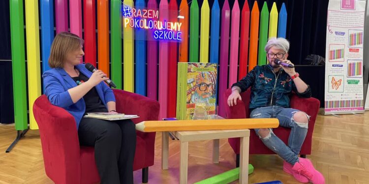 Spotkanie z Jakubem Tylmanem w I LO w Gorzowie