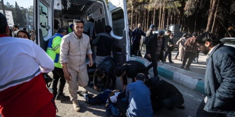 Co najmniej 103 osoby zginęły w eksplozjach w pobliżu grobu generała Sulejmaniego