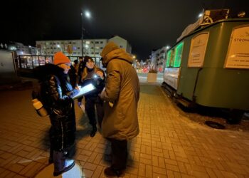 Nocne liczenie bezdomnych w Gorzowie