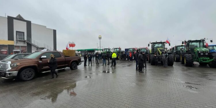 Także w Gorzowie protestują rolnicy