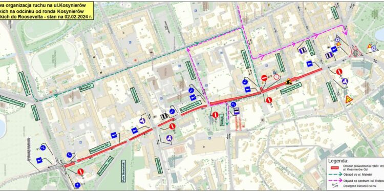 Zmiany na Kosynierów Gdyńskich