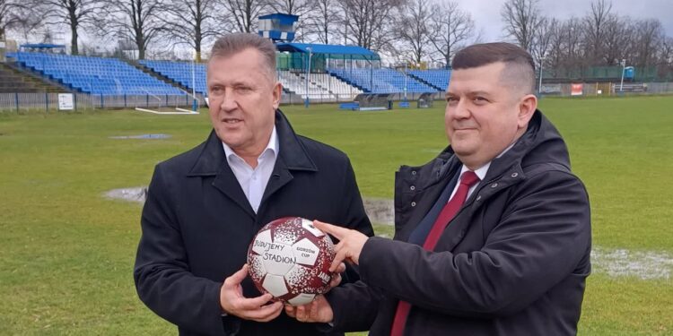 Prezes PZPN i Prezydent Gorzowa zbudują stadion