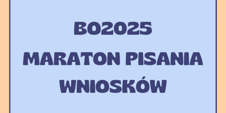 Specjaliści pomogą napisać wniosek do Budżetu Obywatelskiego 2025