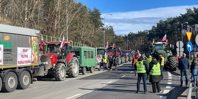 Protest na A2 potrwa dobę