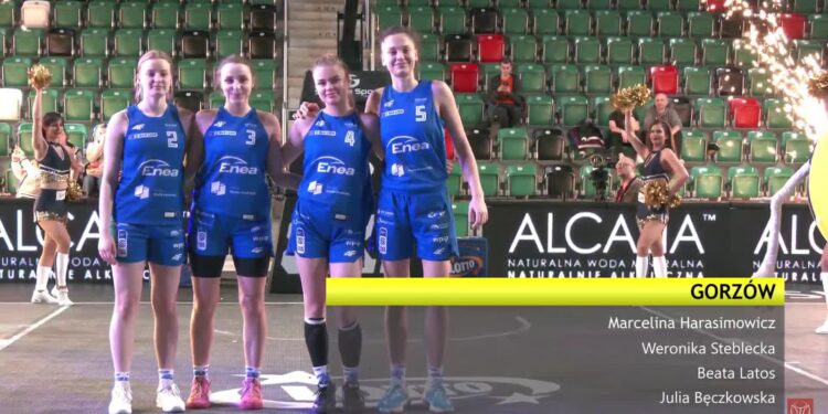 Koszykarki AZS AJP w czołowej ósemce LOTTO 3×3 Ligi Kobiet