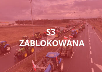 Zablokowana S3 między węzłami Myślibórz i Gorzów Północ