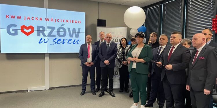 „Gorzów w sercu”. Komitet Wyborczy Wyborców Jacka Wójcickiego rusza do wyborów samorządowych