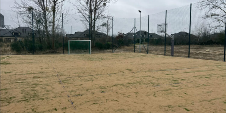 Boisko na os. Europejskim gotowe
