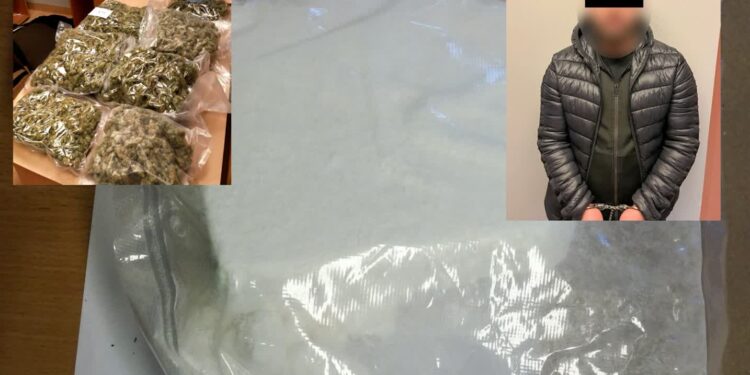 Pościg, zatrzymanie, 30 kg narkotyków – brawurowa akcja Lubuskiej Policji