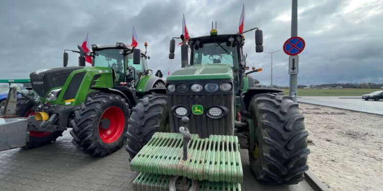 Trzecia runda protestu rolników