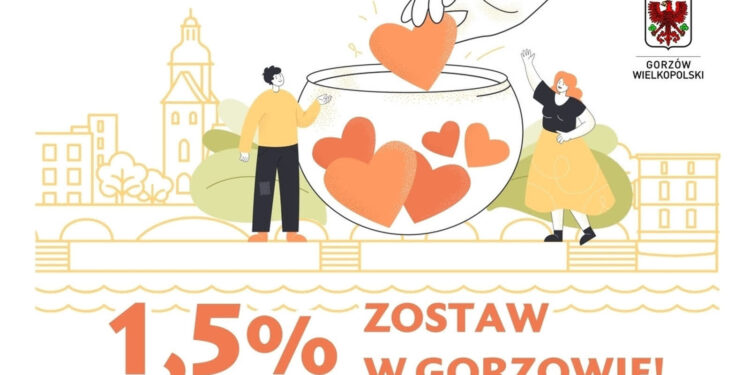 1,5% zostaw w Gorzowie. Wielu czeka na ten dar