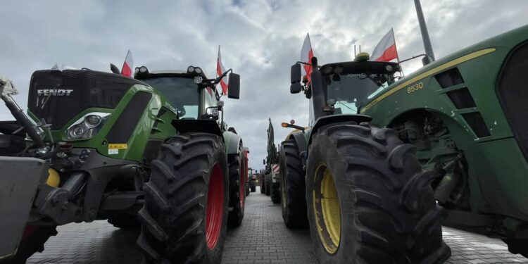 Kolejny dzień rolniczych protestów