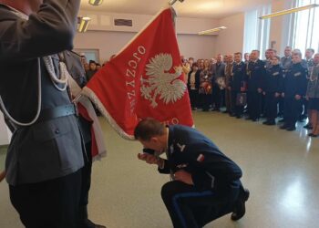 W Żaganiu pożegnano komendanta powiatowego policji