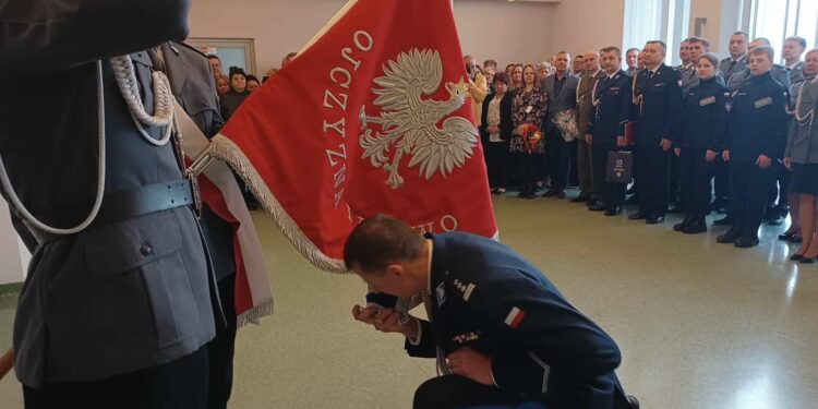 W Żaganiu pożegnano komendanta powiatowego policji