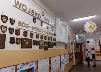 Ściana chwały w SP 5